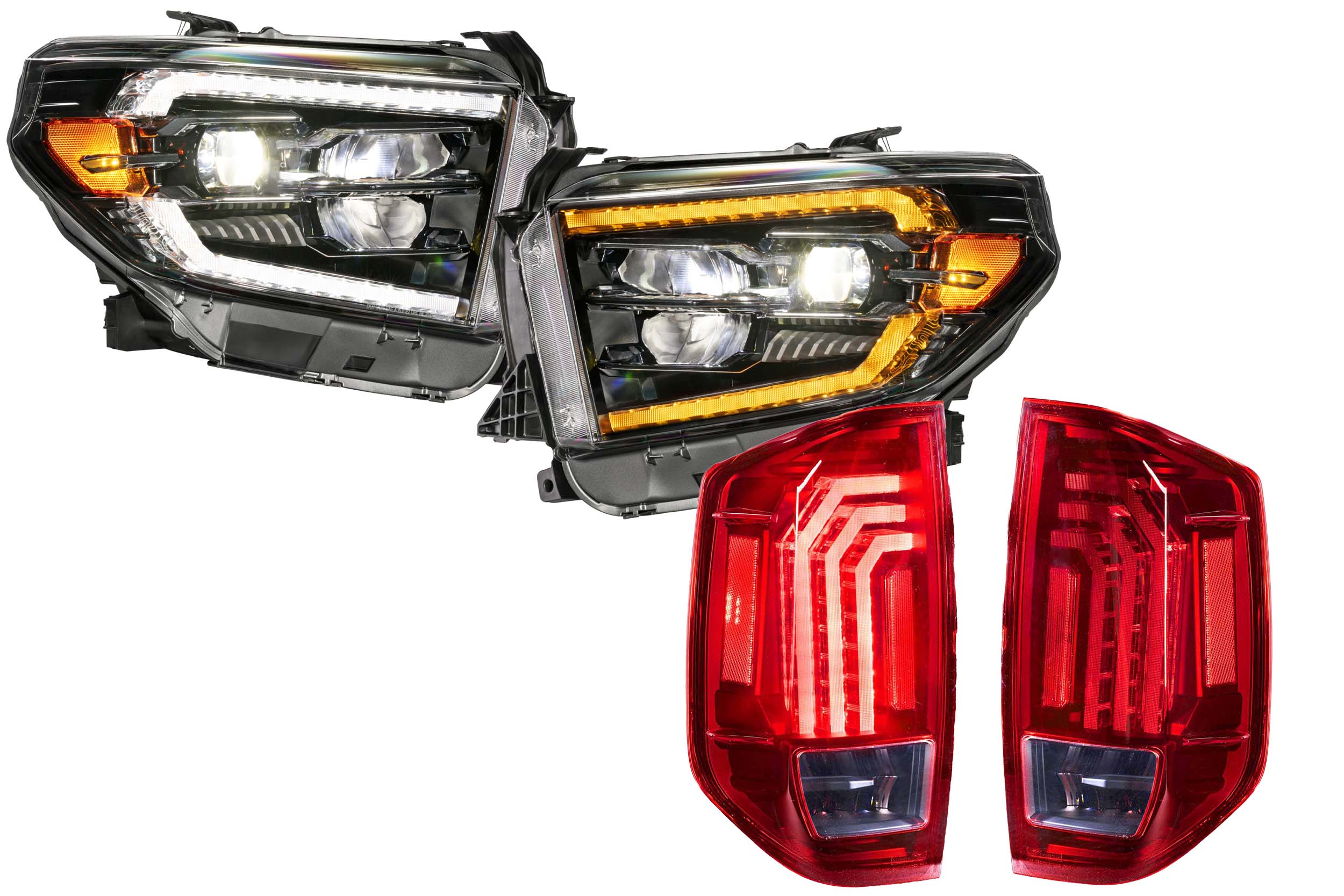 MORIMOTO XB LED ヘッドライト タンドラ Toyota Tundra (14-21) Morimoto XB Headlight & Tail Light Combo | HR